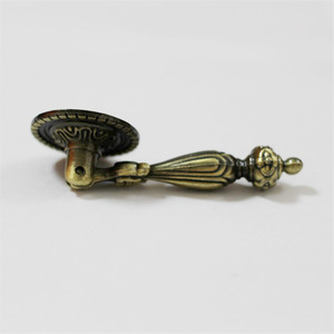 Traditional Zinc Alloy Drawer Handle A2000 Antique Bronze Lever Style Furniture <b>Hardware</b> - Product Image 2