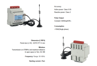Compteur d'énergie intelligent Acrel ADW300 LoRaWAN IoT avec communication MQTT, moniteur de consommation électrique pour la gestion de l'énergie