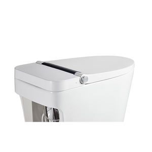 2025 haute qualité salle de bain une pièce luxe moderne en céramique intelligent Intelligent automatique impulsion solénoïde toilette intelligent éviers de toilette - Product Image 3