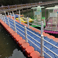 Ponton en plastique de flotteur de bateau