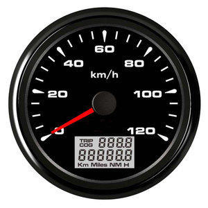 Motorfiets Scooter Gps Snelheidsmeter Kilometerteller 120 Km/h Met Dagteller Cog Gps Sensor - Product Image 1