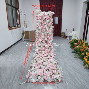 2025 Thiết Kế Mới Bàn Đám Cưới Hoa Á Hậu Màu Hồng FA KE Hoa Á Hậu Sang Trọng Dài Hoa Á Hậu Bàn Đám Cưới - Product Image 4