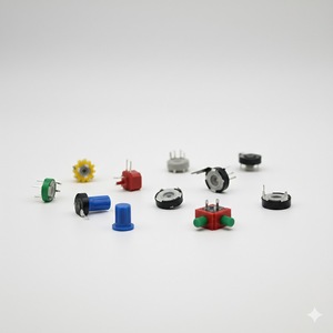 <span class=keywords><strong>Potenziometro</strong></span> Rotativo da 15 mm WH148 a 3 Pin B1K 2K 5K 10K 20K 50K 100K 250K 500K 1M - Product Image 6