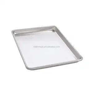 New Product Wholesale Industrial Customized 13*9 inches Non-Stick Aluminum Alloy Sheet Baking Tray
