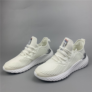 Men Casual Shoes Running Shoes Lace <b>up</b> Fly Knit Lightweight Comfortable Breathable Walking Sneakers - Product Image 5