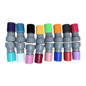 Meilleur prix, tampon atomique rond de 42 mm, tampon pré-encrée, tampon en caoutchouc de qualité, tampon flash pour usage de bureau, matériau plastique - Product Image 1
