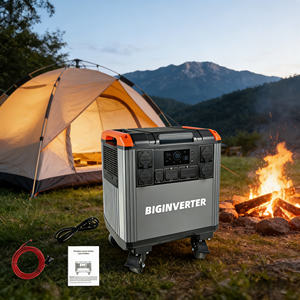 Generador Solar de 4000W con Batería, Estación de Energía Portátil para Respaldo en el Hogar, RV y Camping - Product Image 3