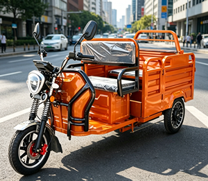 Tricycle de livraison électrique zéro émission, conforme aux normes EU L2e EEC COC, éligible aux aides à la livraison écologiques - Product Image 3