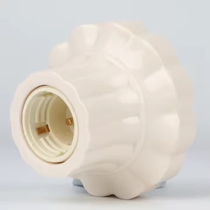 Douille de plafonnier E27 de type 86 transfrontalière, grande source lumineuse, support de lampe à visser, support de lampe à montage ouvert, baïonnette LED PP 220V - Product Image 1