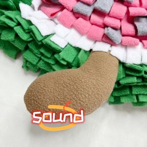 משטח ריחוף לחיות מחמד אבטיח חתולים כלבים ואארנבות מחצלת מזון איטי לחיות מחמד משחק פאזל מחצלת פינוק איטי להאכלה אינטראקטיבית לחיות מחמד - Product Image 3