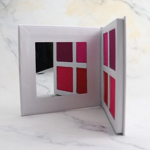 พาเลทบลัชออนแต่งหน้าแบบกำหนดเอง แบรนด์ส่วนตัว ไม่มีโลโก้ DIY บลัชออน ไฮไลท์เตอร์ คอนทัวร์ บรอนเซอร์ พาเลทบลัชออนวีแกนแบบฝุ่น กันน้ำ - Product Image 3