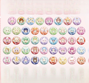 40 Cajas al por Mayor de la Serie <span class=keywords><strong>Anime</strong></span> Flower Fairy Rua~ - Caja Misteriosa de Coleccionables de PU Volumen 3 - Juguetes de Cumpleaños para Niños - Tarjetas de Juego - Product Image 1