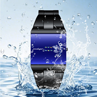 Montre Poedagar 857 de haute qualité avec cadran carré, bracelet en acier inoxydable pour homme, mouvement à quartz haut de gamme, étanche