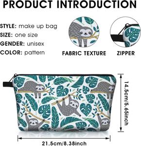 Bolsa <span class=keywords><strong>de</strong></span> Cosméticos <span class=keywords><strong>de</strong></span> Lona Sibba Fashion, Estuche con Cierre <span class=keywords><strong>para</strong></span> Organizar y Guardar Artículos <span class=keywords><strong>de</strong></span> Belleza, <span class=keywords><strong>Maquillaje</strong></span> y Accesorios <span class=keywords><strong>de</strong></span> Viaje <span class=keywords><strong>para</strong></span> <span class=keywords><strong>Adolescentes</strong></span> - Product Image 3