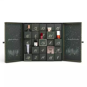 Wiederverwendbare Maßgefertigte Quadratische Starre <span class=keywords><strong>Box</strong></span> Kunstpapier Goldfolie Handgemachte Kosmetik Hautpflege Luxus Schönheit Gesichtscreme Rouge Weihnachten - Product Image 5