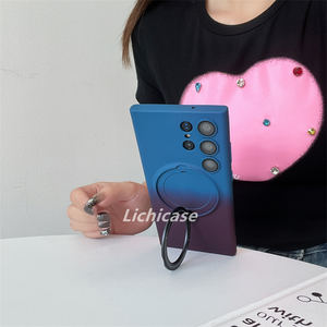 Lichicase gradiente magnético soporte de Metal funda de teléfono móvil para Samsung Galaxy A13 <span class=keywords><strong>A32</strong></span> cubierta de película de lente - Product Image 5