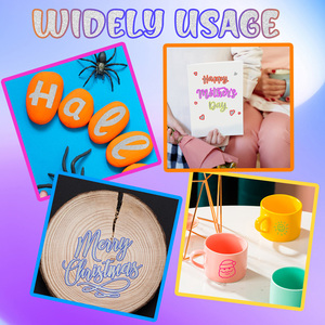 Marqueurs métalliques magiques à paillettes, double ligne, pour contour, 12 couleurs, pour bricolage, vente flash - Product Image 4