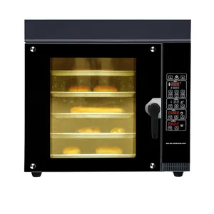 Peralatan Pemanggang Roti Komersial Oven Pemanggang Gas Oven Bakery Oven Konvensional dengan 5 Nampan