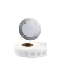 Etiqueta NFC Mini RFID de PVC Personalizada, Impermeable, NTA 213/215/216, 13.56MHz, con Código QR 1K, Anti-falsificación, para Pagos en Hoteles, 25mm