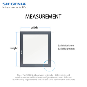 Siegenia hiện đại 180 ° bảo mật cao Phụ kiện cửa sổ bên trong mở Hợp kim kẽm nghiêng lần lượt <span class=keywords><strong>Windows</strong></span> Hệ thống phần cứng phụ kiện cửa - Product Image 4