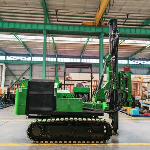Macchina Solare Autopropulsa per Pali a Vite con Motore a Pompa Cingolato ad Alta Efficienza, Certificata CE, Sistema Idraulico per Pali a Vite - Product Image 3