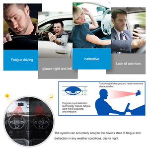 Dispositivo de Alarma de Fatiga para Automóvil, Sistema de Conducción Segura con Pantalla Head-Up, Alarma de Fatiga en Tiempo Real, Sensor de Monitoreo <span class=keywords><strong>Anti</strong></span>-Sueño - Product Image 5