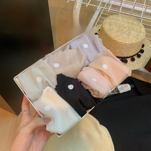 Mid-girovita plus size ragazze 7A antibatterico perizoma di seta di ghiaccio scozzese traspirante senza soluzione di continuità di seta pantaloni antiruggine donna - Product Image 2