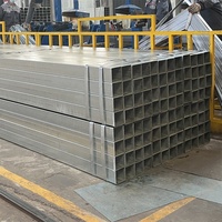 Tube carré en acier galvanisé 20 x 20 25 x 25 40 x 40 50 x 50 60 x 60 20 x 40 30 x 50 40 x 60 150 x 150