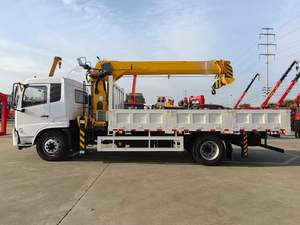 מנוף משאית דונגפנג 8 טון הידראולי הרמה קטנה מנוף משאית עם זרוע ישרה 4 חלקים - Product Image 2