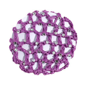 Redes para el cabello para moño <span class=keywords><strong>Ballet</strong></span> Hair Bun Cover con perla para niñas - Product Image 2