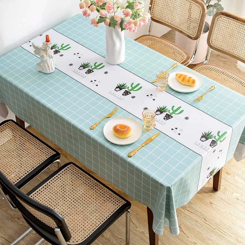 Cactus - Elegant Checkered Pattern
