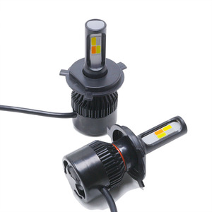 Système d'éclairage automobile LED H4 en gros, logo personnalisé, emballage OEM, 4400LM, 50 000 heures, alliage d'aluminium, quatre couleurs, pièce auto - Product Image 5