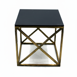 Vente en gros Table de jardin carrée en vrac Mobilier d'extérieur de qualité laiton brut aluminium antique pliable design moderne - Product Image 1