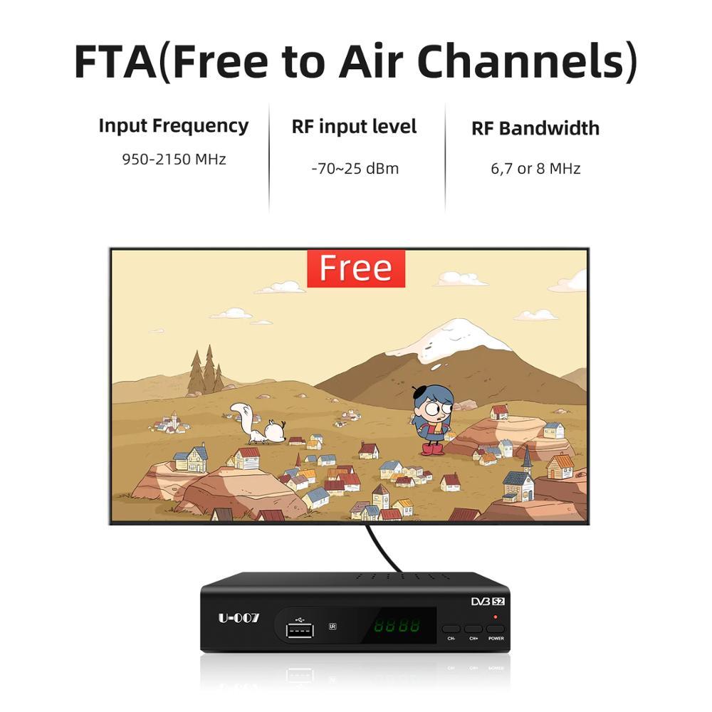 2020 IPTV Satellite DVB-S2 TV DVB S2 Full HD Décodeur