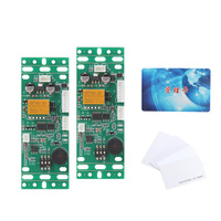 Módulo de construcción de control de acceso independiente COM Wire Free Embedded 2000 usuarios NFC 125Khz Módulo de tarjeta de gestión de identificación