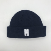 Unisex beanie met aangepast 3D geborduurd fruit/figuurontwerp - Veel kleuren, modieus, voor buiten, houdt warm