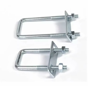 Boulons en U de haute qualité M8*50*60 en acier inoxydable 304, longueur de 10 mm, <span class=keywords><strong>traitement</strong></span> de galvanisation à chaud au zinc lisse - Product Image 3