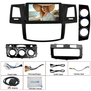Android radio del coche para Toyota Fortuner Hilux Revo <span class=keywords><strong>Vigo</strong></span> 2007-2015 2din multimedia <span class=keywords><strong>autoradio</strong></span> navegación coche reproductor de android - Product Image 6