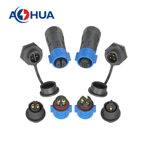 PCB board-Mount Plasti không thấm nước cắm K15 10A điện nhanh chóng kết nối hàn/vít lugi 2pin 3pin 4pin 2 + 3Pin kết nối - Product Image 5