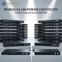 Interruptor de Transferencia de Energía PDU Inteligente 1U con Gestión Remota de Red, Doble Entrada STS ATS para Redundancia de Rack en Centros de Datos