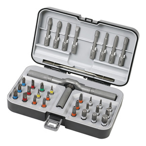 Cross Border Multi Functional Ratchet Screwdriver Set 34 In 1 S2 Steel High Hardness Household Tool Kit - Product Image 3