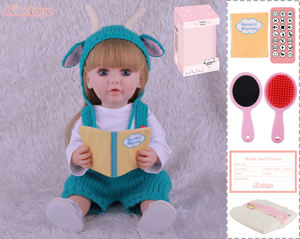 Poupée Reborn FiveStar de 56 cm en Vinyle et Caoutchouc, Jouet de Mode Réaliste pour Enfants, Idéale pour Lire des Histoires - Product Image 3