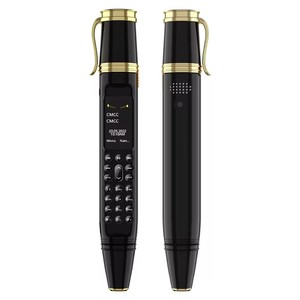 Teléfono con Bolígrafo BM111, Doble SIM, Grabadora de Llamadas, Teléfono Móvil 3 en 1 con Pantalla OLED, Compatible con Alemán - Product Image 1