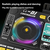 DJ Mixing Controller Multi-function DJ Player Children's Musical Instruments With Microphone Educational Toys