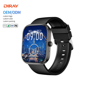 Montre connectée S3 Fitness avec écran IPS HD de 1,83 pouce, plus de 100 modes sportifs, moniteur de fréquence cardiaque, SpO2, suivi du sommeil, étanche IP68, appels Bluetooth - Product Image 1
