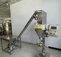 Machine de remplissage manuelle pour poudre de protéines de lait de chili, adaptée aux liquides visqueux, aux gels et aux shampoings, pour l'emballage en verre de flacons de boissons.