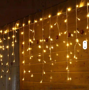 Guirnalda de Luces <span class=keywords><strong>LED</strong></span> de Navidad de 220V, Cortina de Luces en <span class=keywords><strong>Cascada</strong></span>, Luces de Hielo, Luces Decorativas para Jardín, Calle, Exteriores, Luces Navideñas - Product Image 5