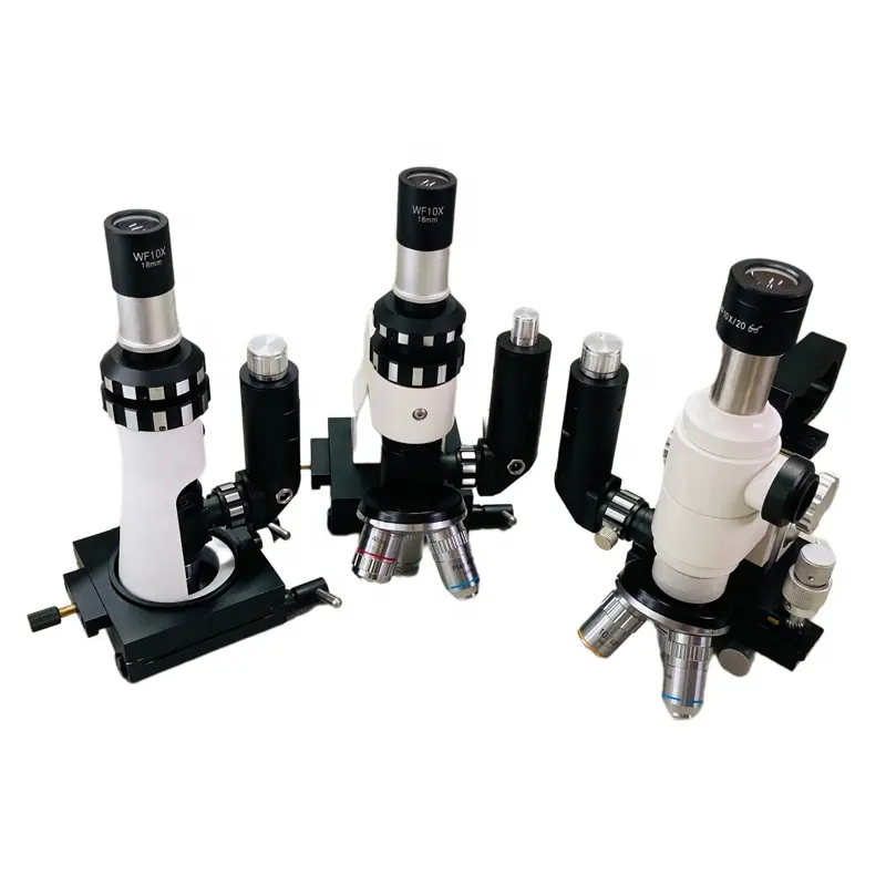 100X 400X 500X Draagbare Handheld Metallografische Industriële Metallurgische Microscoop Met Magnetische Voet