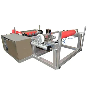 Automatic Spunlace non-woven roll, PP non-woven fabric roll slitting perforation machine