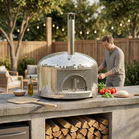 Four italien de haute qualité, four à bois portable pour l'extérieur, pour la maison